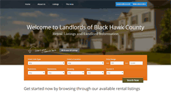 Desktop Screenshot of blackhawklandlords.org
